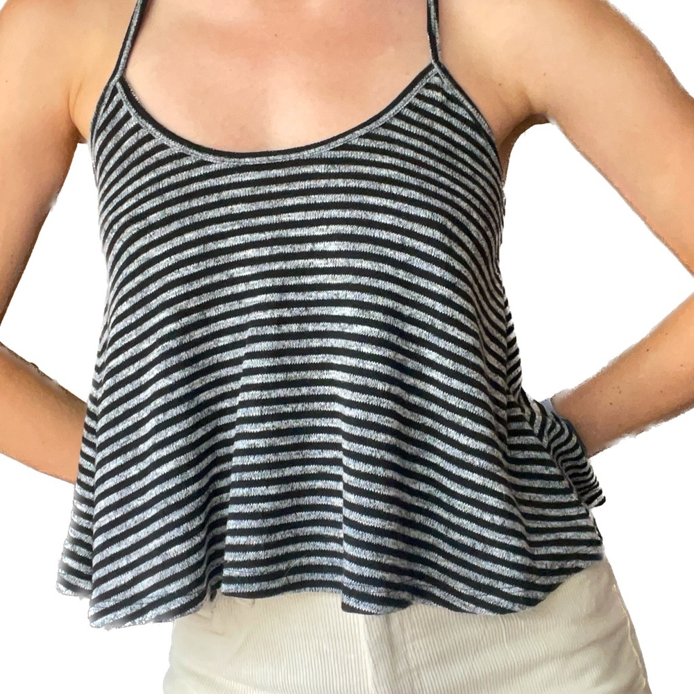 American Eagle striped knit tank